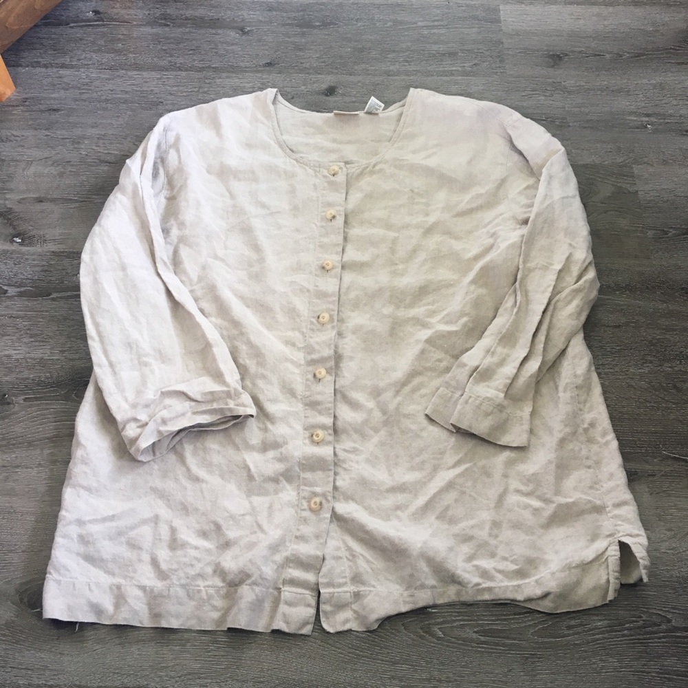 Linen Top XL